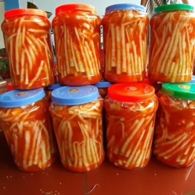 Măng Tây Bắc Ngâm Ớt